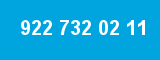 922 732 02 11 922 732 02 11